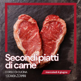 Corso di cucina – SECONDI PIATTI DI CARNE