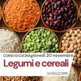 Corso di cucina in Trentino – Legumi e cereali