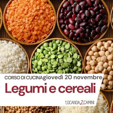 Corso di cucina in Trentino – Legumi e cereali