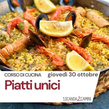 Corso di cucina in Trentino – Piatti unici