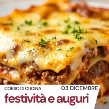 Corsi di cucina in Trentino – festività e auguri