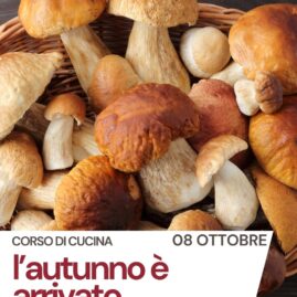 Corsi di cucina in Trentino – l’autunno è arrivato